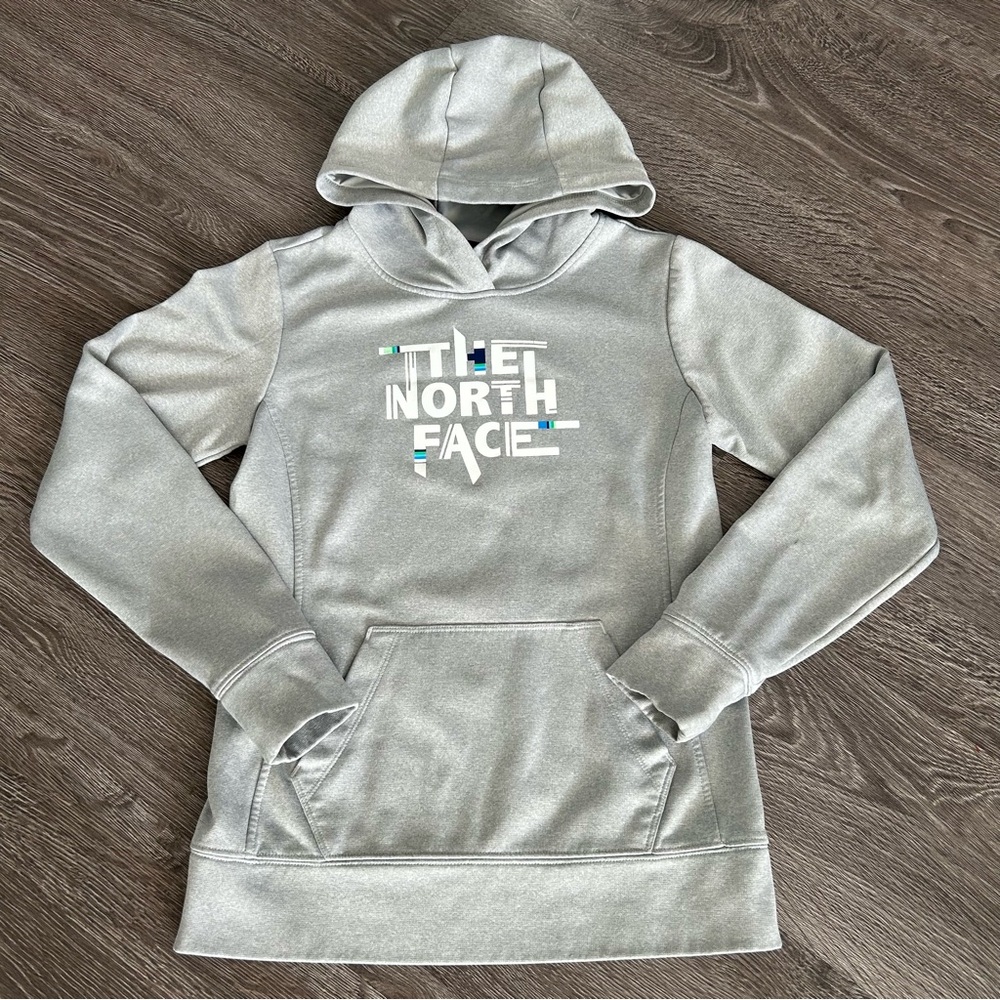 The north face hooded sweatshirt
